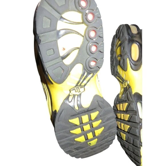 Nike Air Max Plus Tour Frequency Pack Yellow Ombre Dégradé Gradient Leather kick - Picture 7 of 9